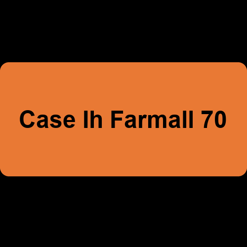 Case Ih Farmall 70